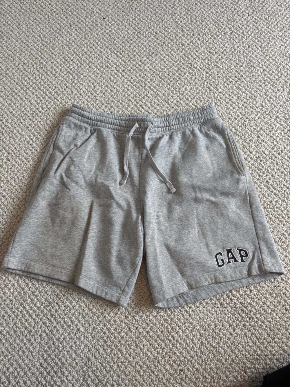 GAP Light Gray Athletic Fleece Shorts